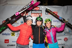 Alba De Silvestro, Siegerin Marathon, Michaela Eßl, Elena Nicolini, Mountain Attack 2020, Saalbach, Hinterglemm, Leogang, Fieberbrunn, 20200117, Salzburg, © www.wildbild.at